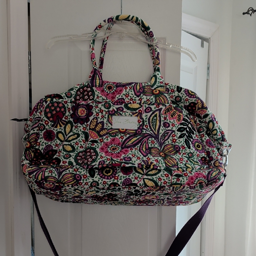 Vera Bradley Multicolor Floral/Paisley Weekender Bag